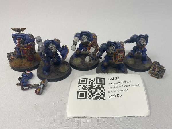 Warhammer 40,000 Terminator Assault Squad EAI-28