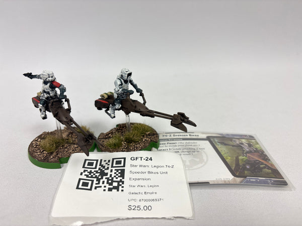 Star Wars: Legion 74-Z Speeder Bikes Unit Expansion GFT-24