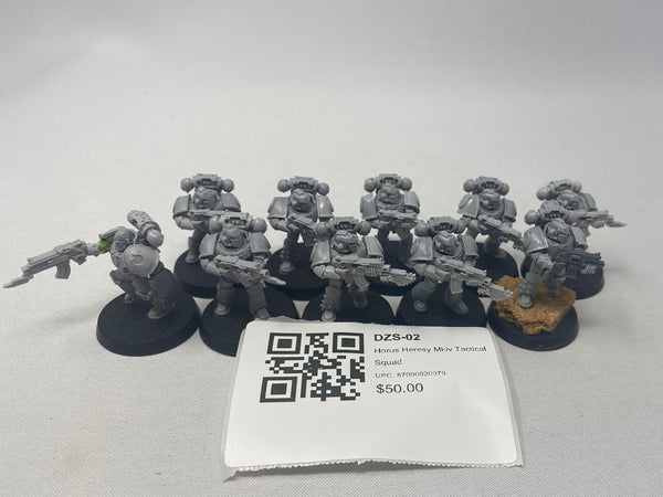 Horus Heresy Mkiv Tactical Squad DZS-02
