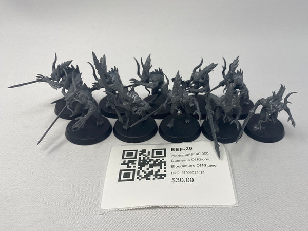 Warhammer 40,000 Daemons Of Khorne: Bloodletters Of Khorne EEF-26