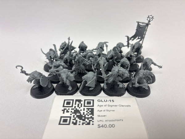 Age of Sigmar Clanrats GLU-15