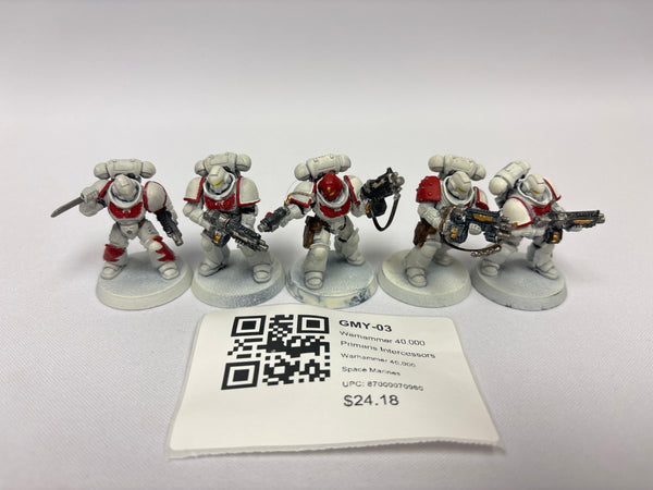 Warhammer 40,000 Primaris Intercessors GMY-03