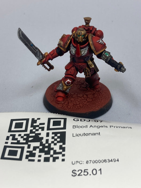 Blood Angels Primaris Lieutenant GDJ-07