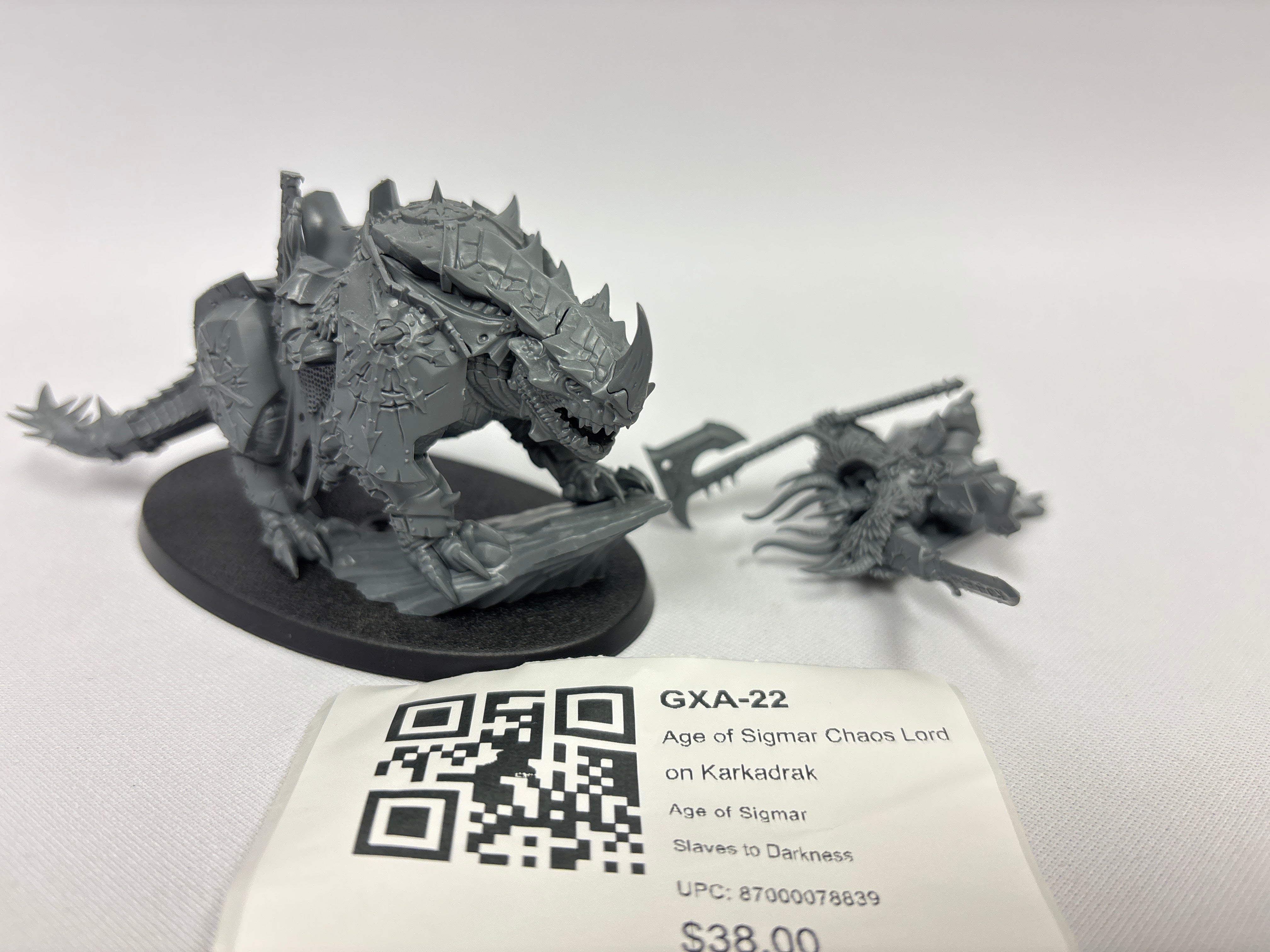 Warhammer Age Of Sigmar : Slaves To Darkness - Lord On Karkadrak (Games Workshop) NEUF