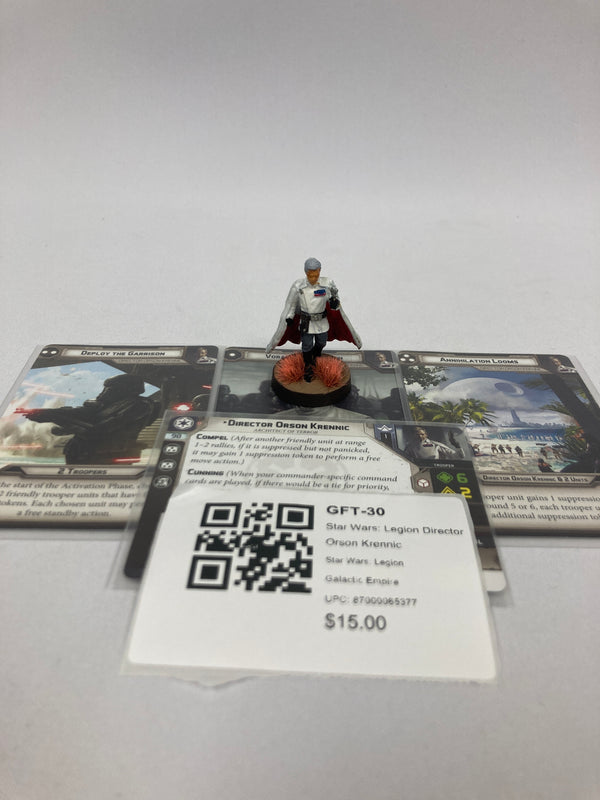 Star Wars: Legion Director Orson Krennic GFT-30