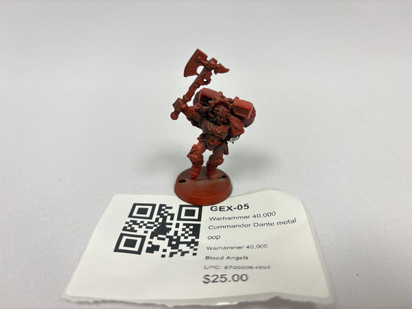 Warhammer 40,000 Commander Dante metal oop GEX-05