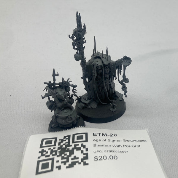 Age of Sigmar Swampcalla Shaman With Pot-Grot ETM-20