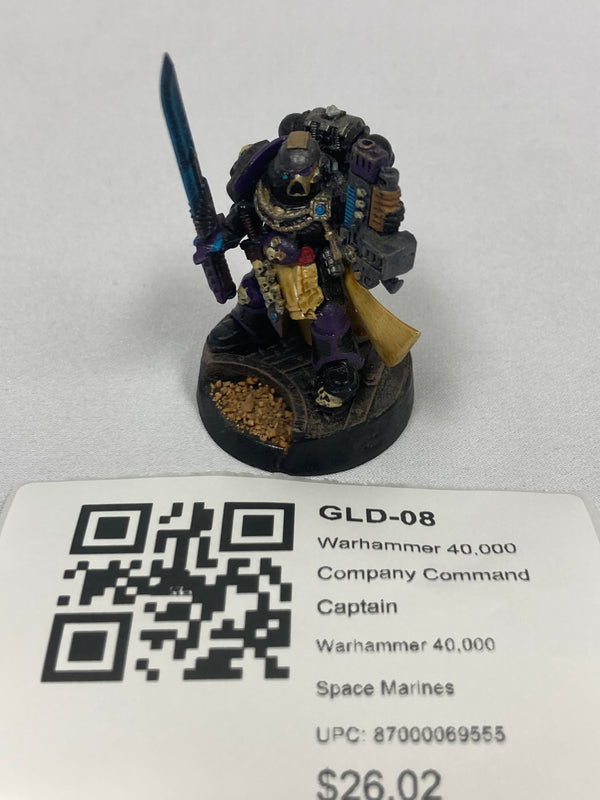 Warhammer 40,000 Company Command Captain GLD-08