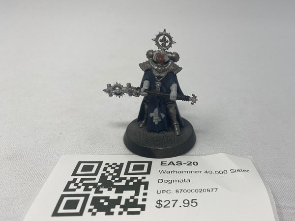 Warhammer 40,000 Sister Dogmata EAS-20