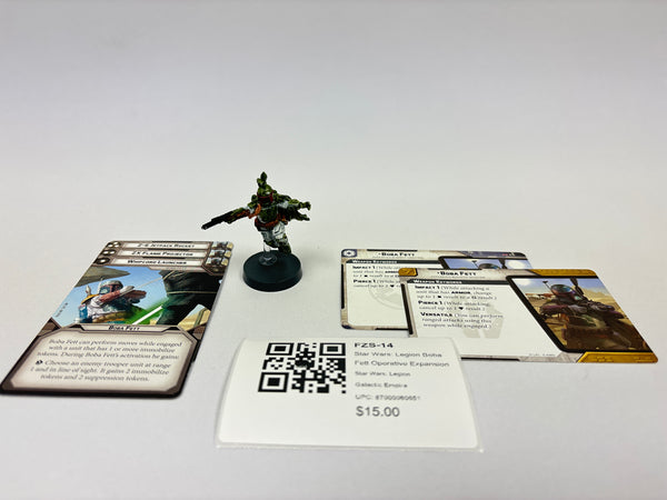 Star Wars: Legion Boba Fett Operative Expansion FZS-14