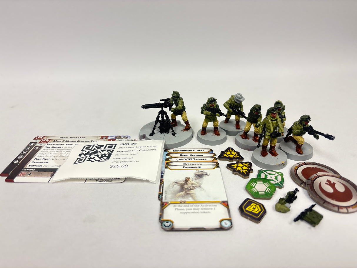 Star Wars: Legion Rebel Veterans Unit Expansion GIR-08