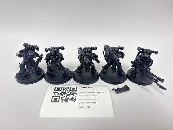 Warhammer 40,000 Chaos Space Marines Havocs GMN-27