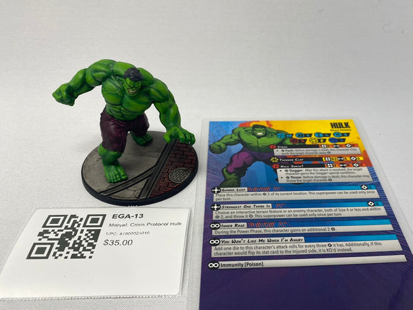 Marvel: Crisis Protocol Hulk EGA-13