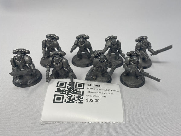 Warhammer 40,000 Assault Intercessors converted EEJ-03