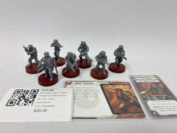 Star Wars: Legion Rebel Troopers Unit Expansion FYY-25