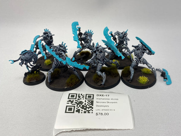 Warhammer 40,000 Necrons Skorpekh Destroyers DXE-17