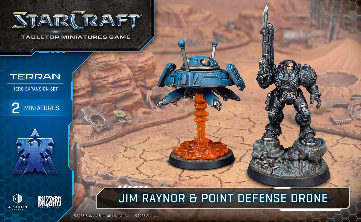Starcraft: Terran - Jim Raynor & Point Defense Drone
