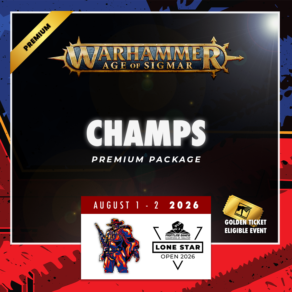 Lone Star Open 2026 - Age of Sigmar Championships Premium Package