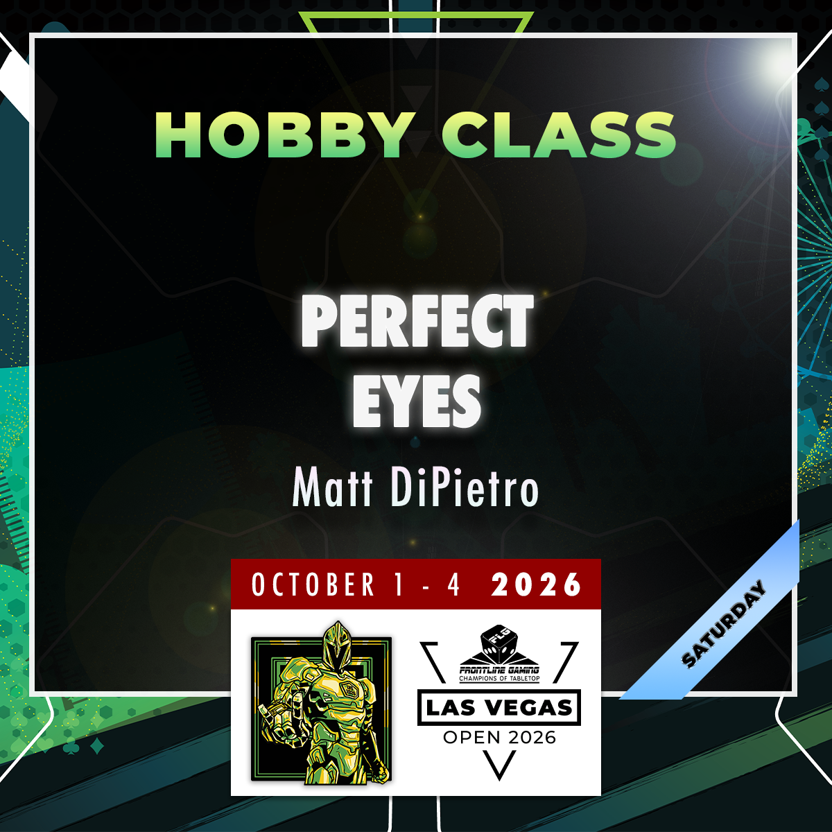 Matt DiPietro - Perfect Eyes - LVO 2026 Hobby Class