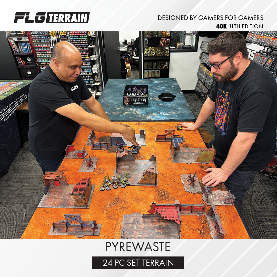 FLG Full Color Terrain: Pyrewaste - 11th Edition