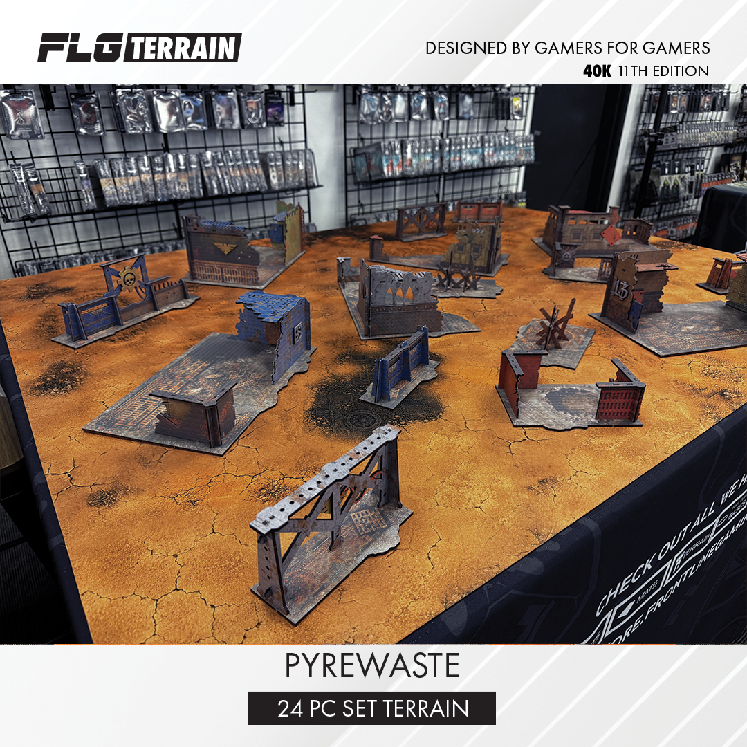 FLG Full Color Terrain: Pyrewaste - 11th Edition