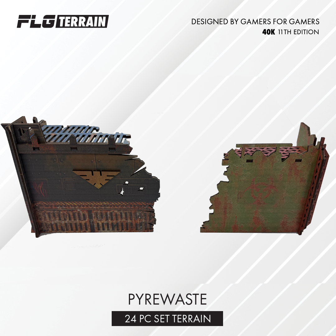 FLG Full Color Terrain: Pyrewaste - 11th Edition