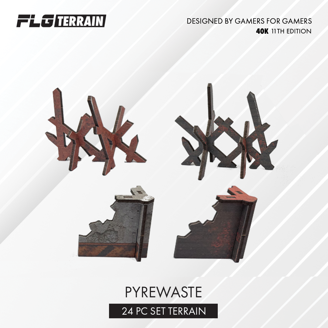 FLG Full Color Terrain: Pyrewaste - 11th Edition