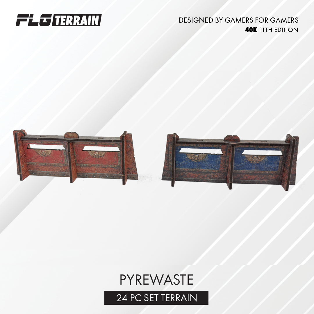 FLG Full Color Terrain: Pyrewaste - 11th Edition