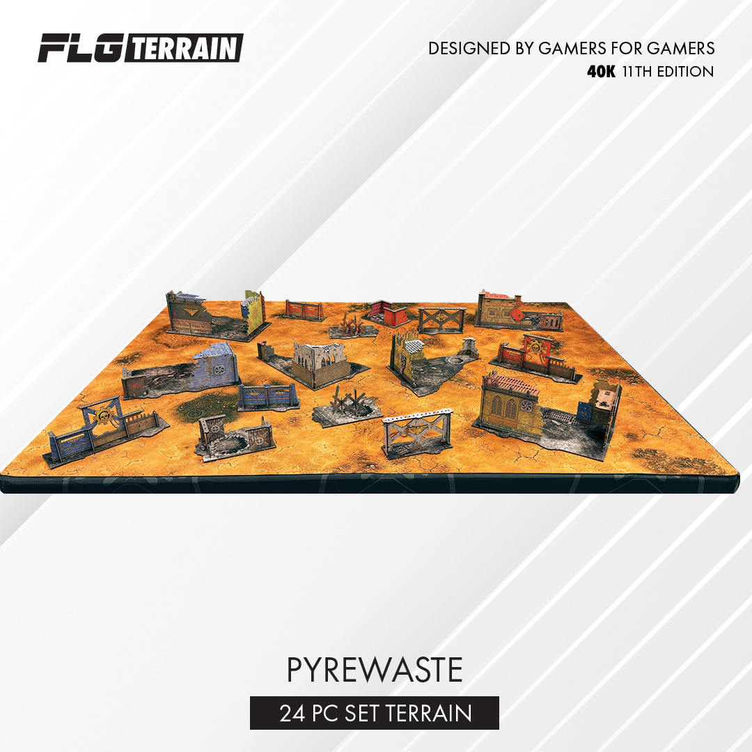 FLG Full Color Terrain: Pyrewaste - 11th Edition