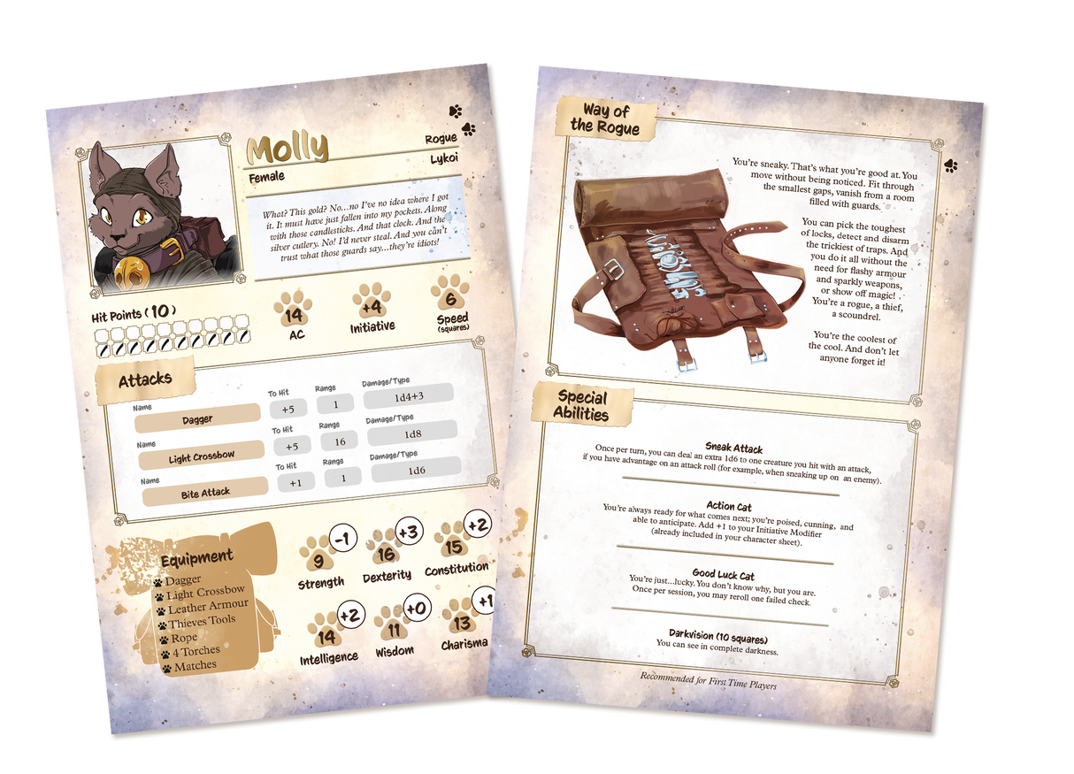 Animal Adventures RPG Starter Set