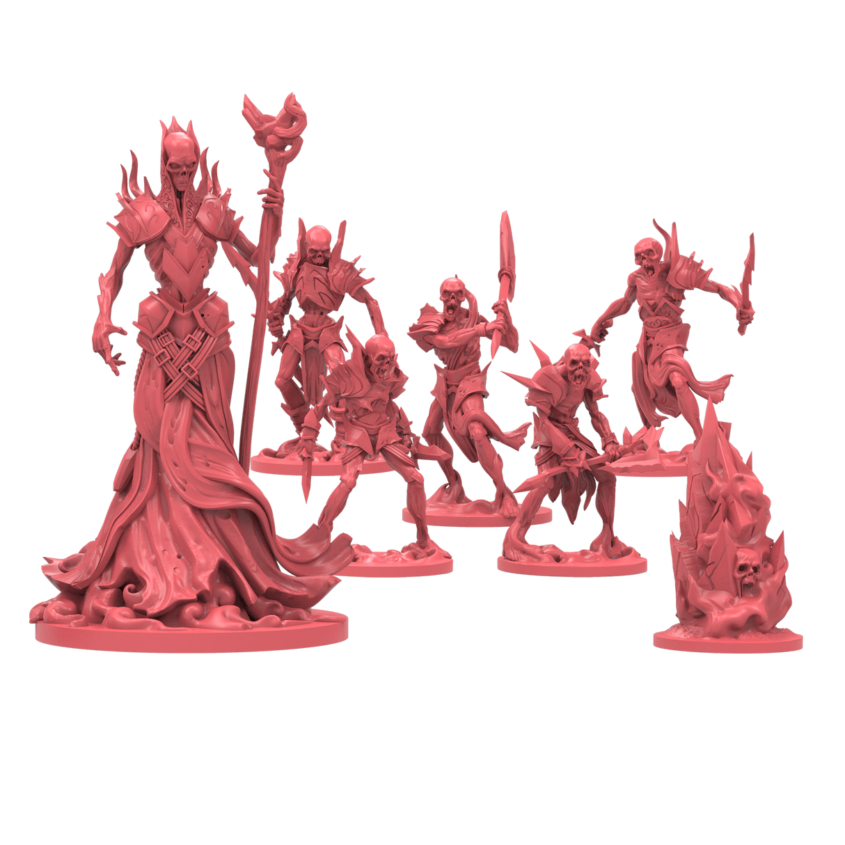 Godtear Eternal Glade Starter Set - Nia - The Crystalmancer / Morrigan - Lich Queen od the Frozen Wastes
