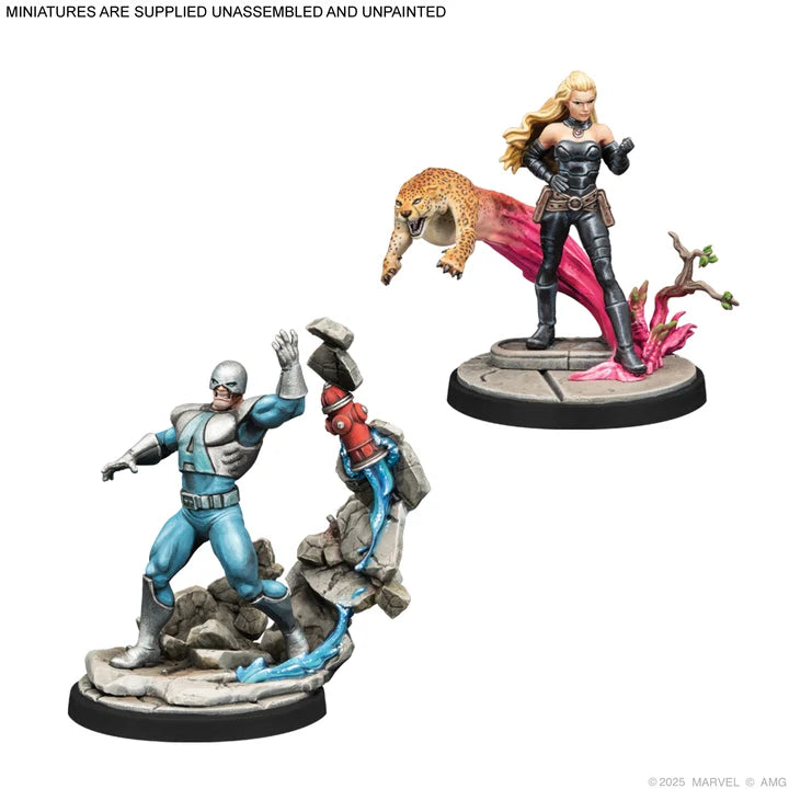 Marvel: Crisis Protocol - Avalanche, Exodus & Lady