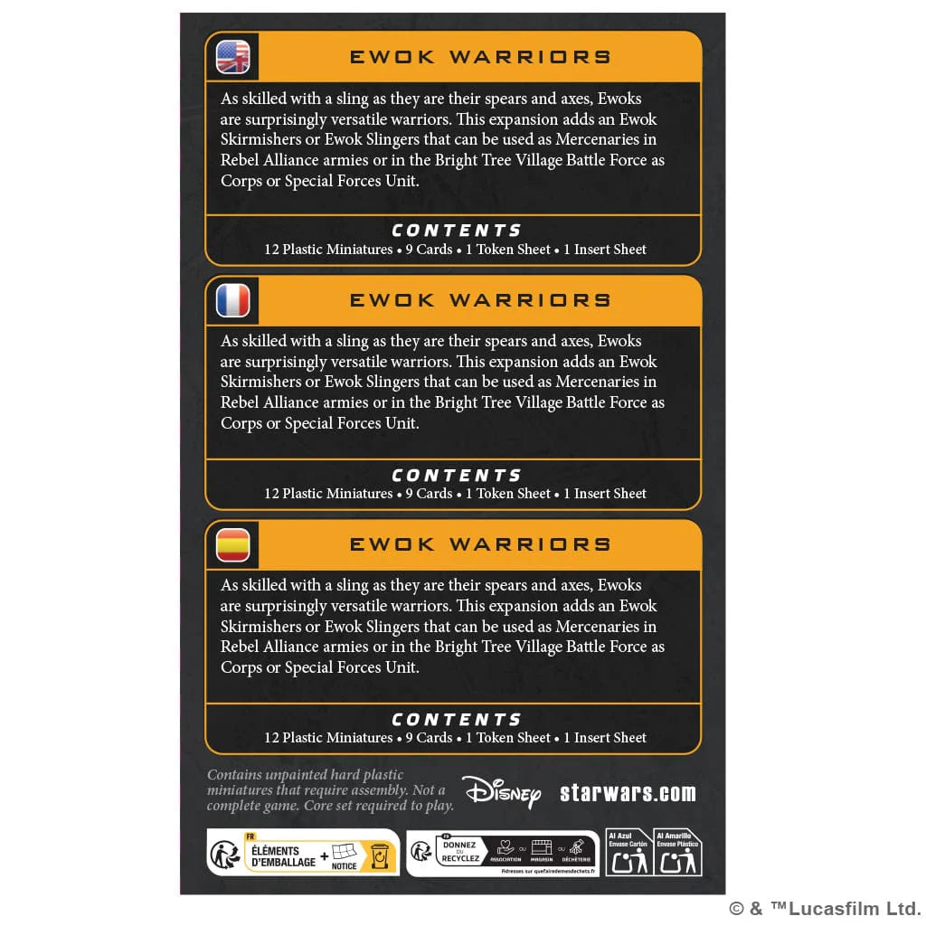 Star Wars: Legion – Ewok Warriors