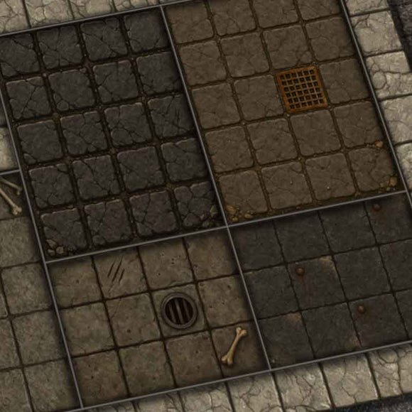 Dungeon Mat - Heroquest Compatible