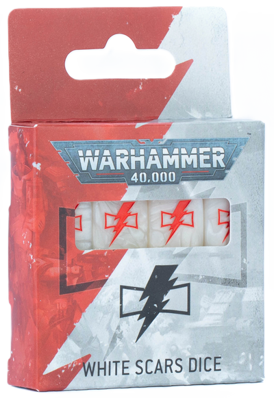 Warhammer 40000: White Scars Dice