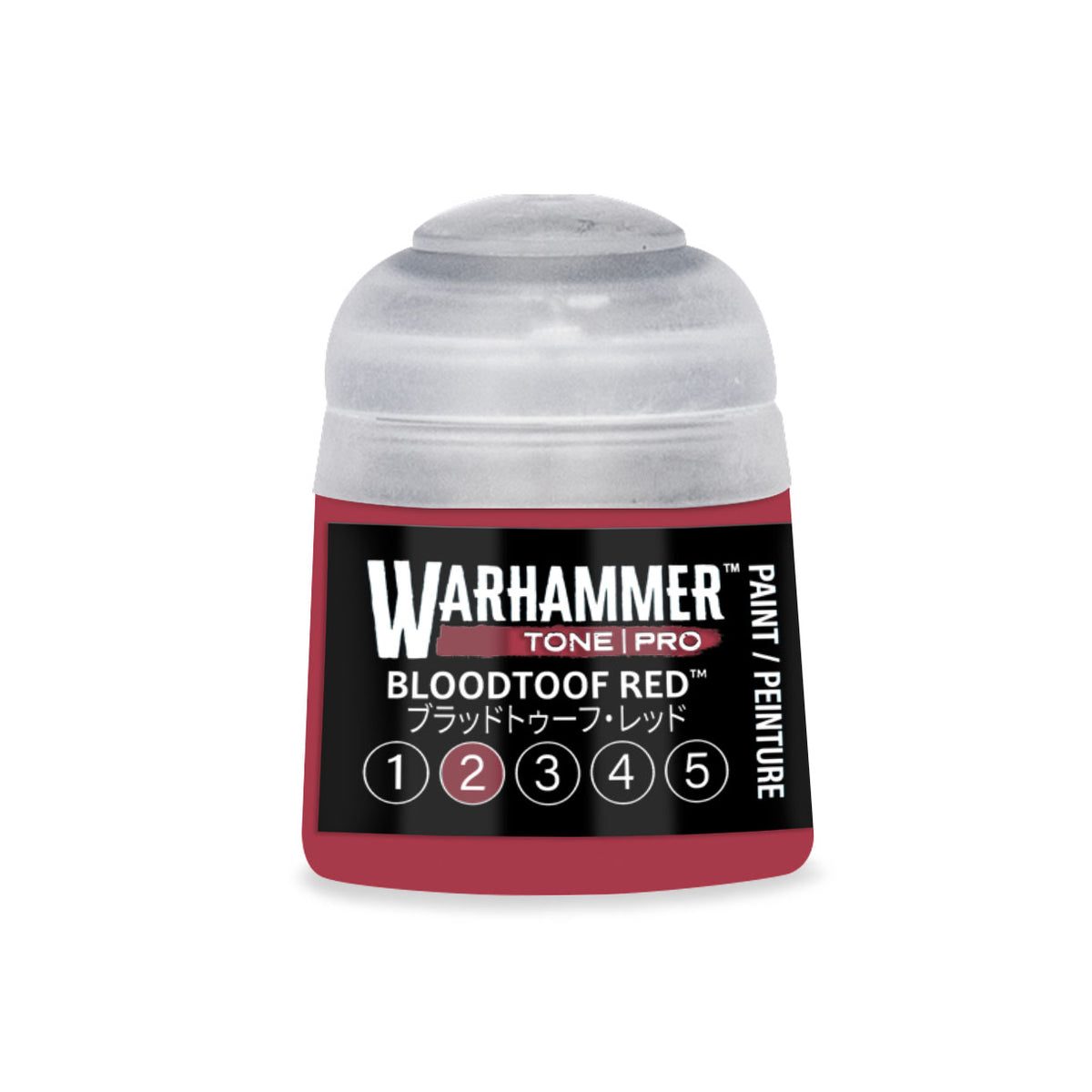 Warhammer Tone Pro: Bloodtoof Red 2 paint pot