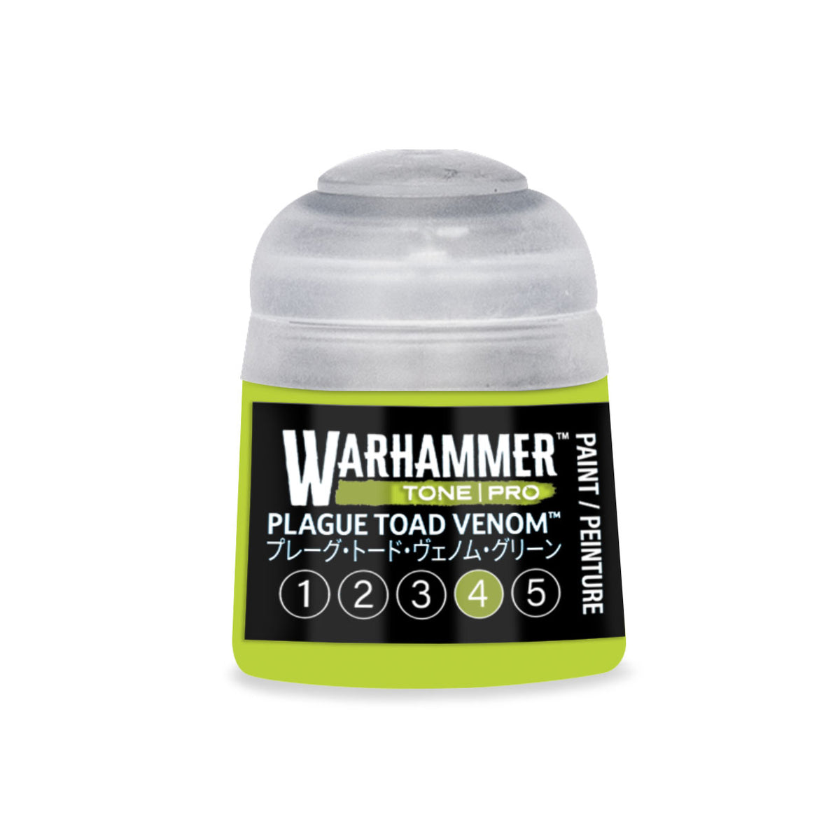 Warhammer Tone Pro: Plague Toad Venom 4 paint pot