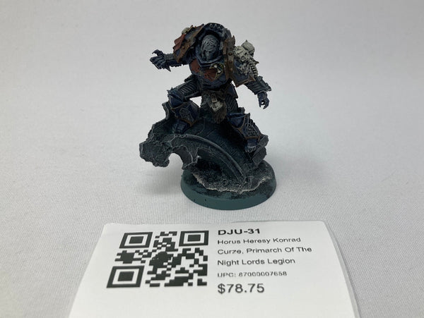 Horus Heresy Konrad Curze, Primarch Of The Night Lords Legion DJU-31