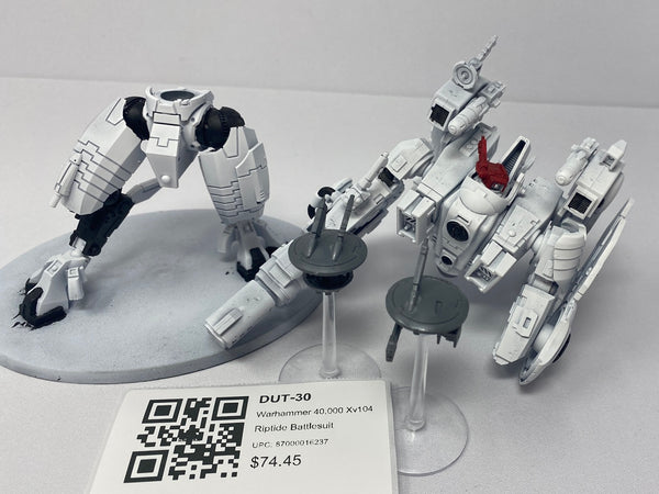 Warhammer 40,000 Xv104 Riptide Battlesuit DUT-30
