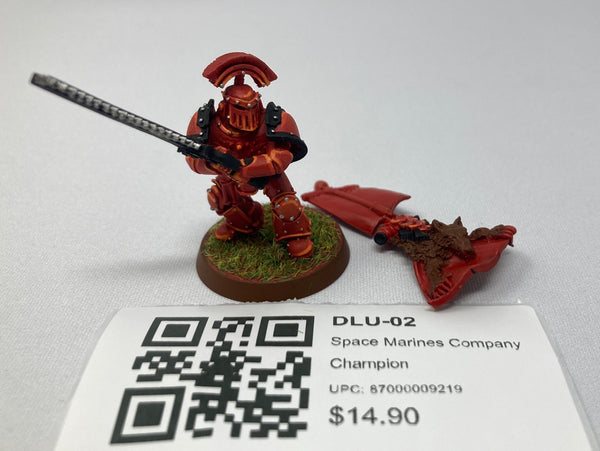 Space Marines Company Champion DLU-02