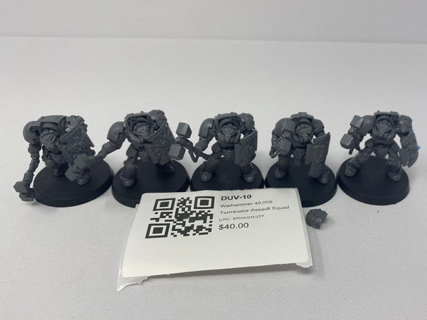 Warhammer 40,000 Terminator Assault Squad DUV-10