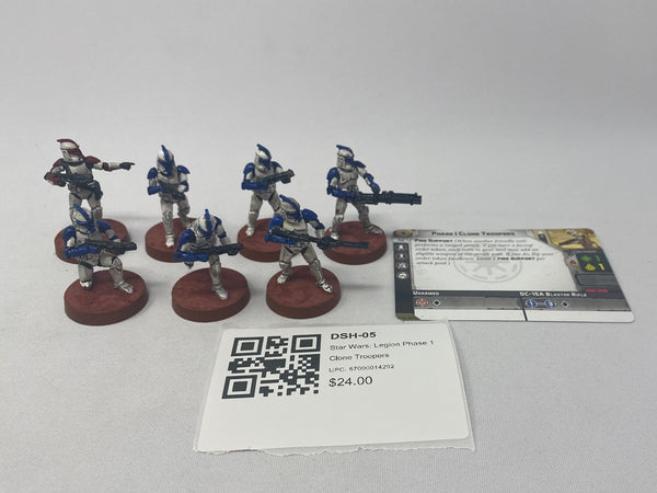 Star Wars: Legion Phase 1 Clone Troopers DSH-05