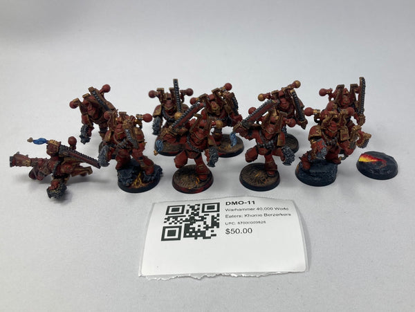 Warhammer 40,000 World Eaters: Khorne Berzerkers DMO-11