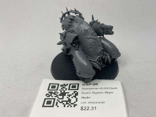 Warhammer 40,000 Death Guard: Myphitic Blight-Hauler DSP-20
