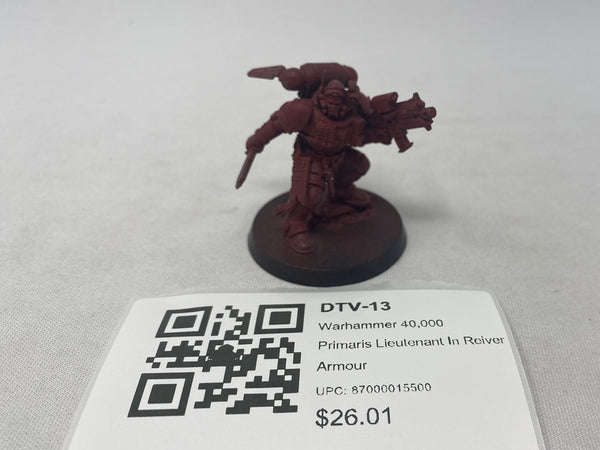 Warhammer 40,000 Primaris Lieutenant In Reiver Armour DTV-13