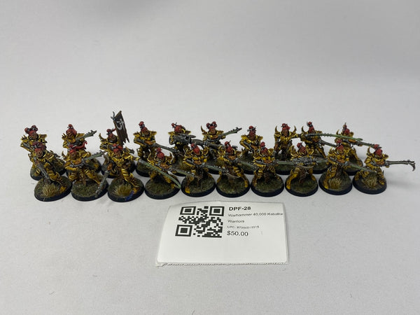 Warhammer 40,000 Kabalite Warriors DPF-28