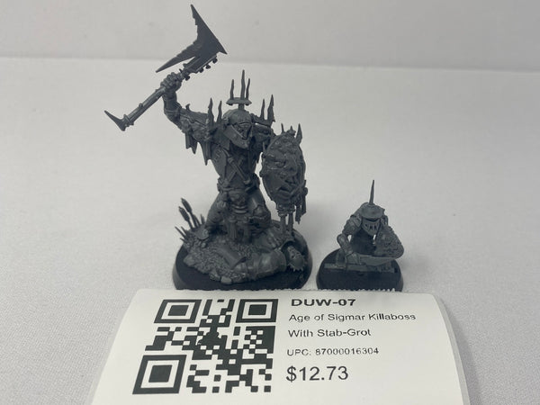 Age of Sigmar Killaboss With Stab-Grot DUW-07