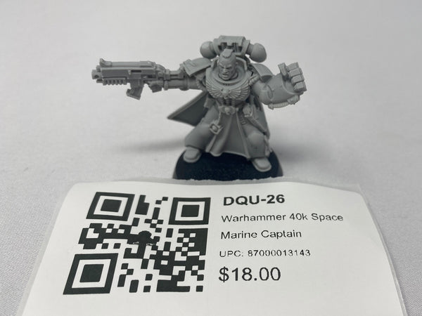 Warhammer 40k Space Marine Captain DQU-26