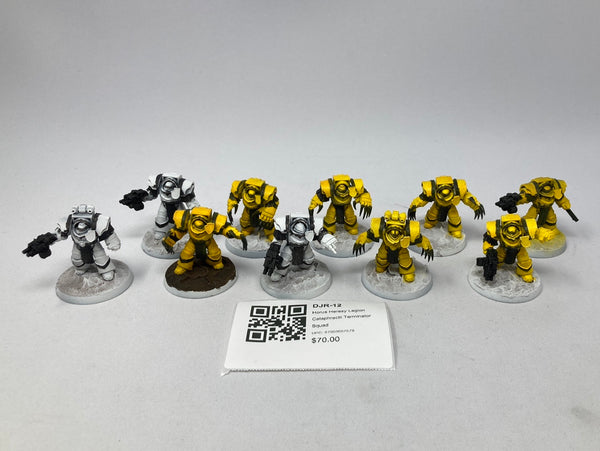 Horus Heresy Legion Cataphractii Terminator Squad DJR-12