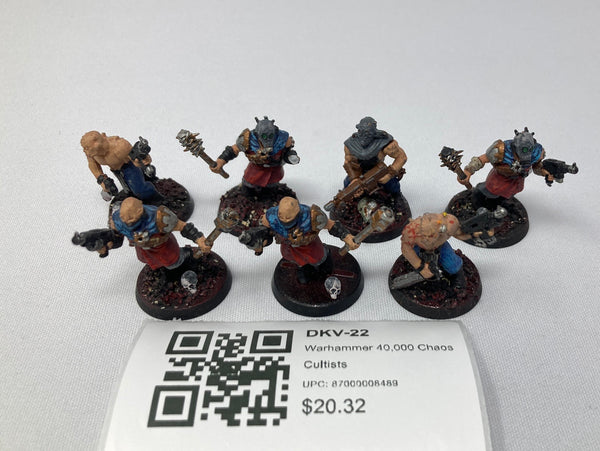 Warhammer 40,000 Chaos Cultists DKV-22